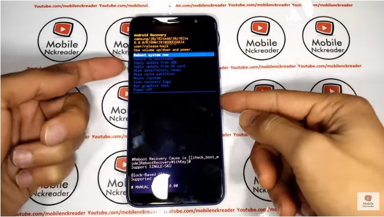 samsung j8 qr code scanner