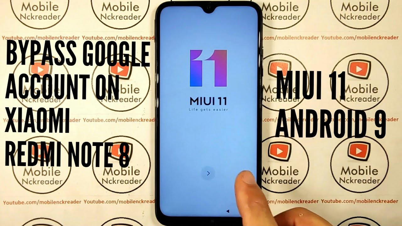 REDMI NOTE 8 MIUI 11 ANDROID 9